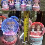 Orta boy ışıklı müzikli kar küresi 9